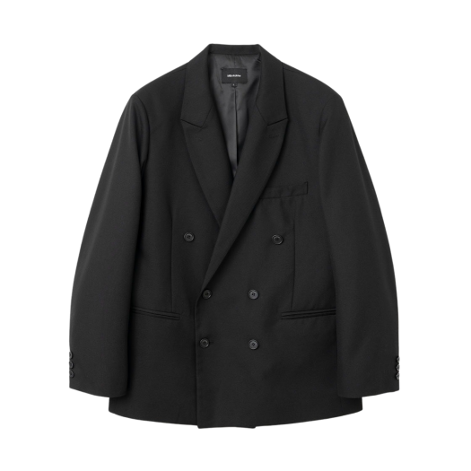 ML283BK Millo Archive Double Arc Jacket Black