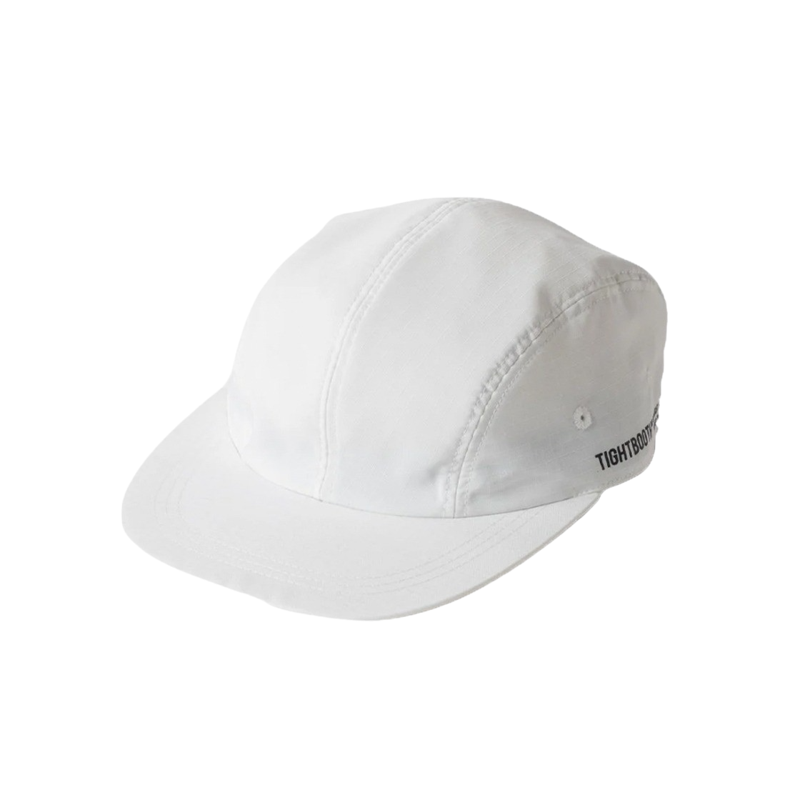 타이트부스 립스톱 사이드 로고 캠프 캡 화이트(Tightbooth Ripstop Side Logo Camp Cap White)