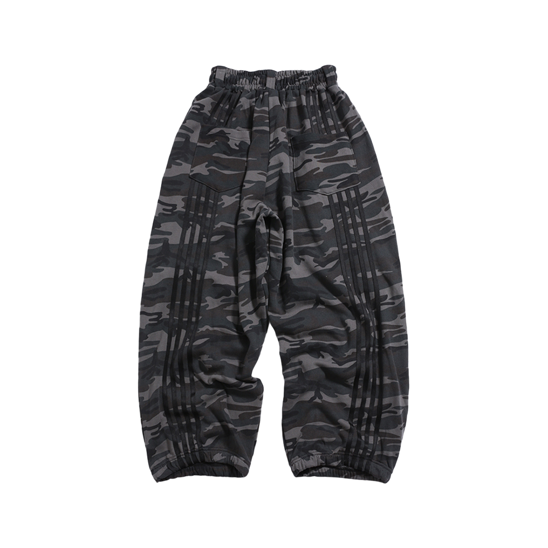 24FWPT003 BP2DISORDER Two-Tuck Wide Pants Camo - 대표 이미지 #1