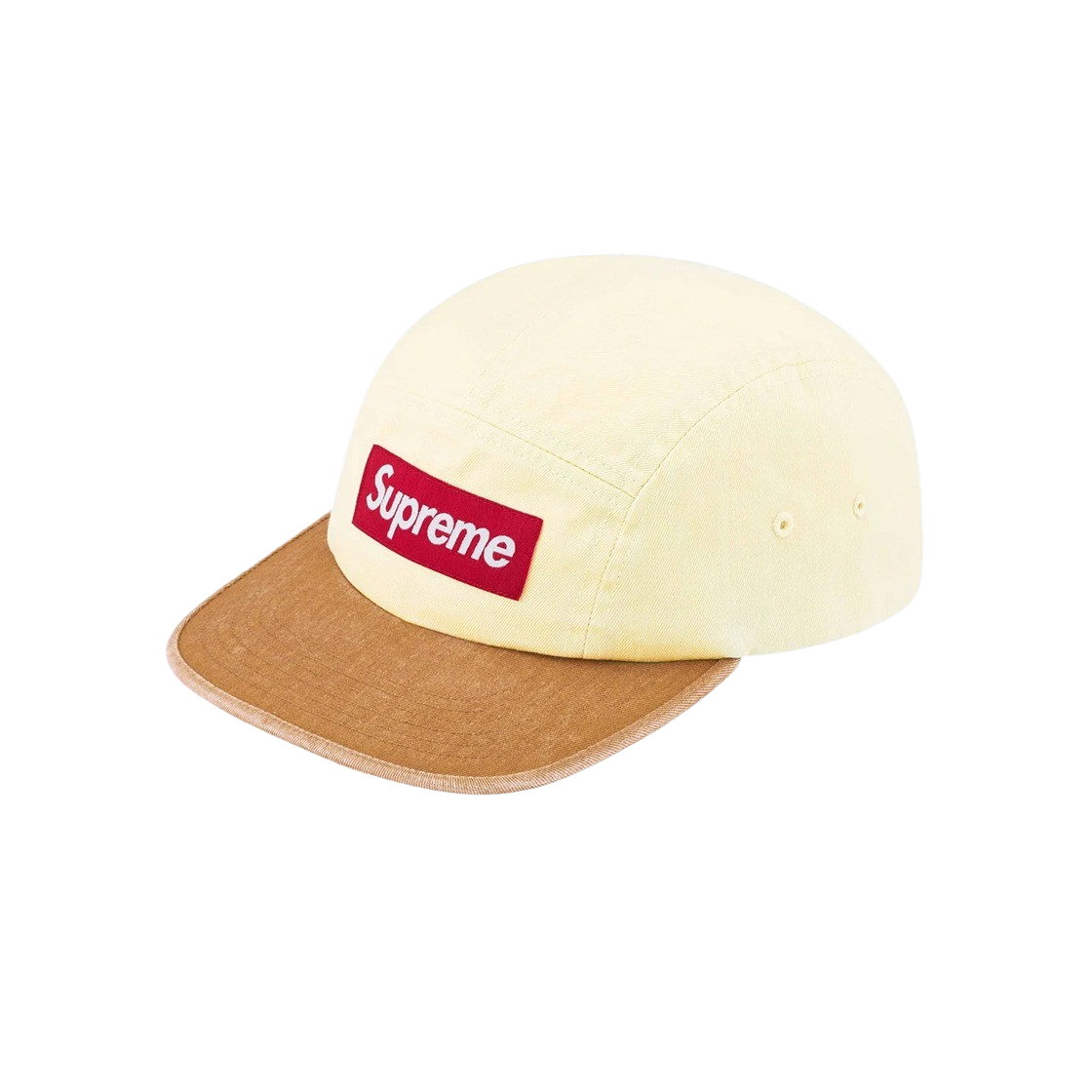 KM4AHTCSP70EC Supreme Pigment 2-Tone Camp Cap Natural