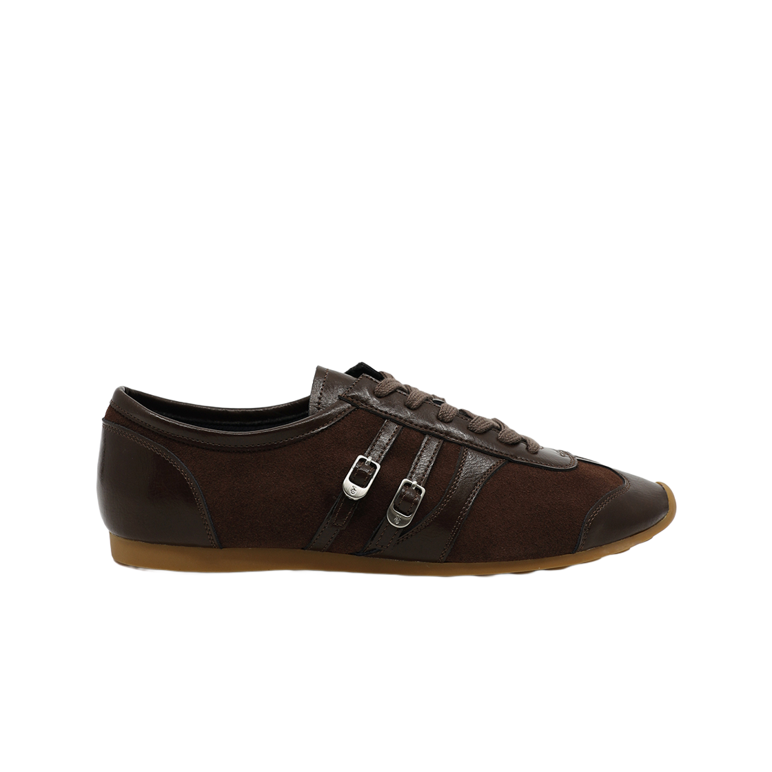무드나잇 신디 2벨티드 스니커즈 브라운
