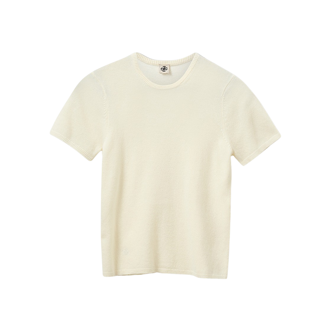 KW4CTSSTG05IV The Garment Women Como knit Tee Ivory - 24FW