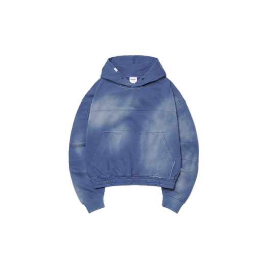 ★ NOMANUAL★ STAIN WASHED HOODIE WASHED BLUE NMSS52HD02WB STAIN WASHED HOODIE - WASHED BLACK - nomanual | 60% - Asian