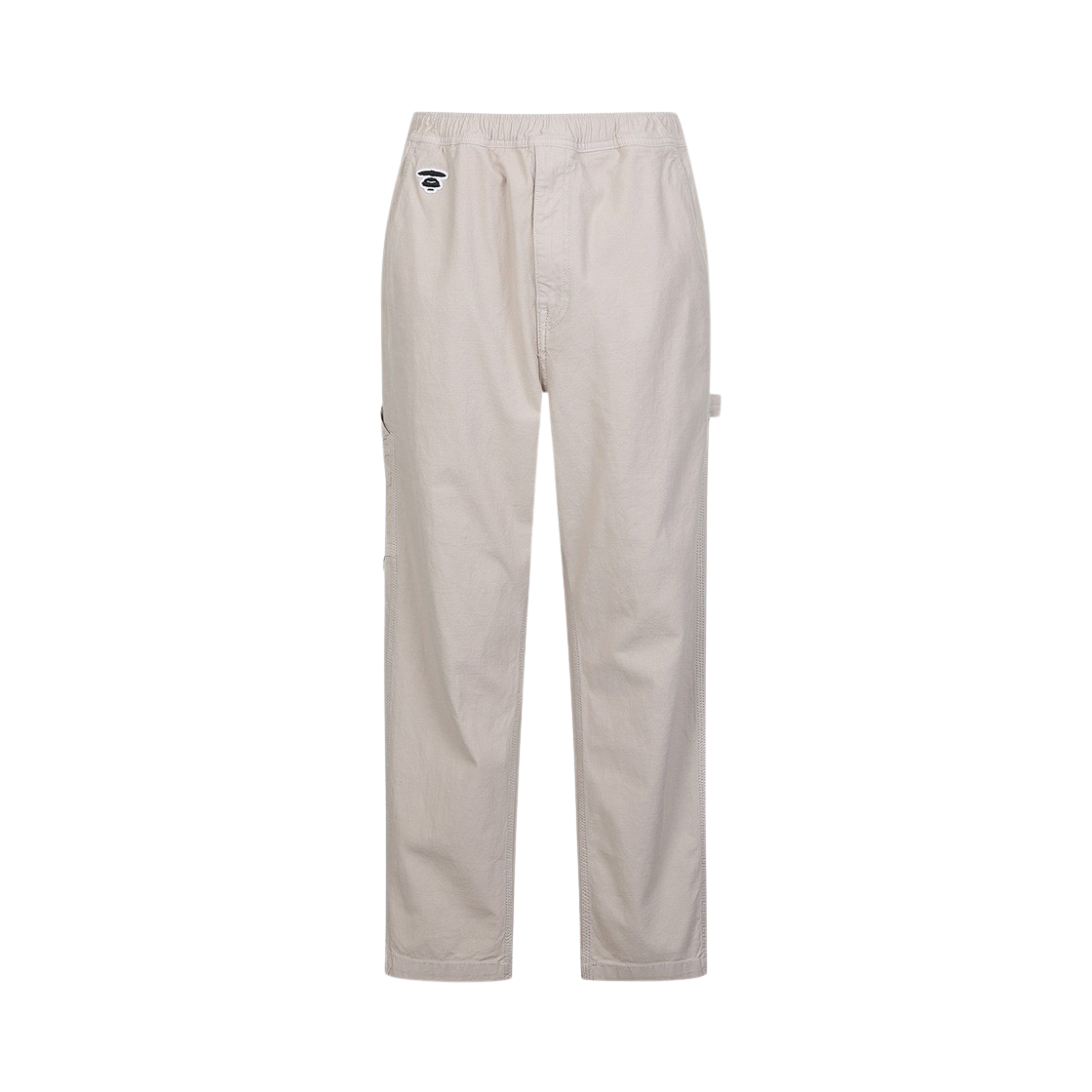 KM4BPALAP62BG AAPE Woven Pants Beige Grey