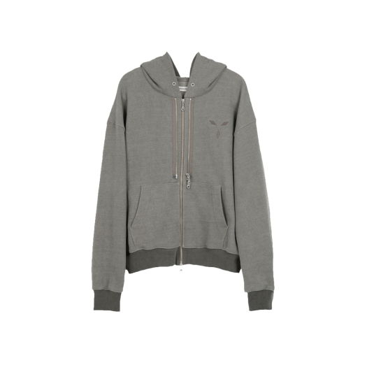 SE24FTS01GY Surface Edition Double Zip Hoodie Gray