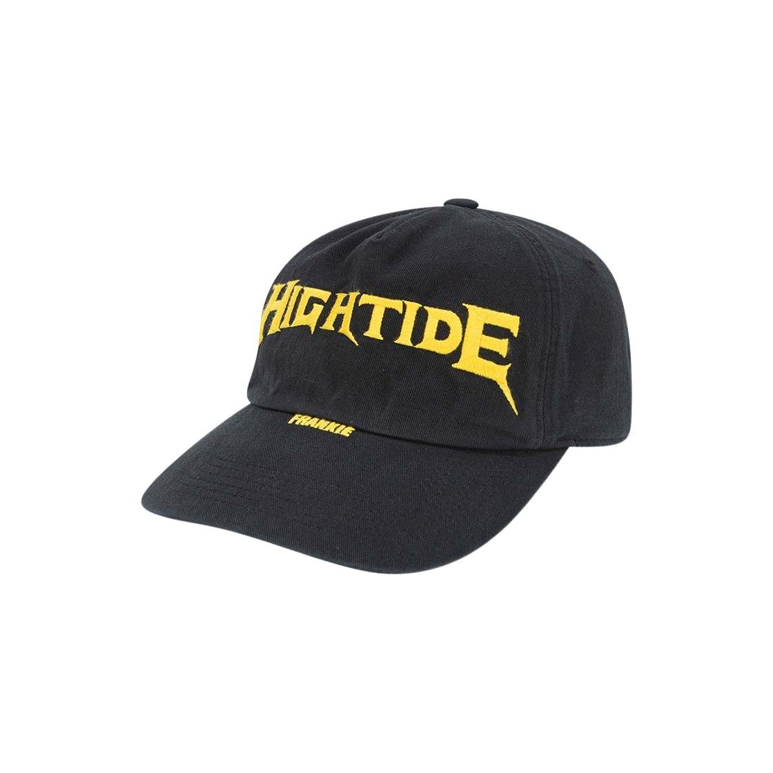 HF24BAC001BK Hightide Frankie Mega Frankie 5Pannel Cap Black - 대표 이미지 #1