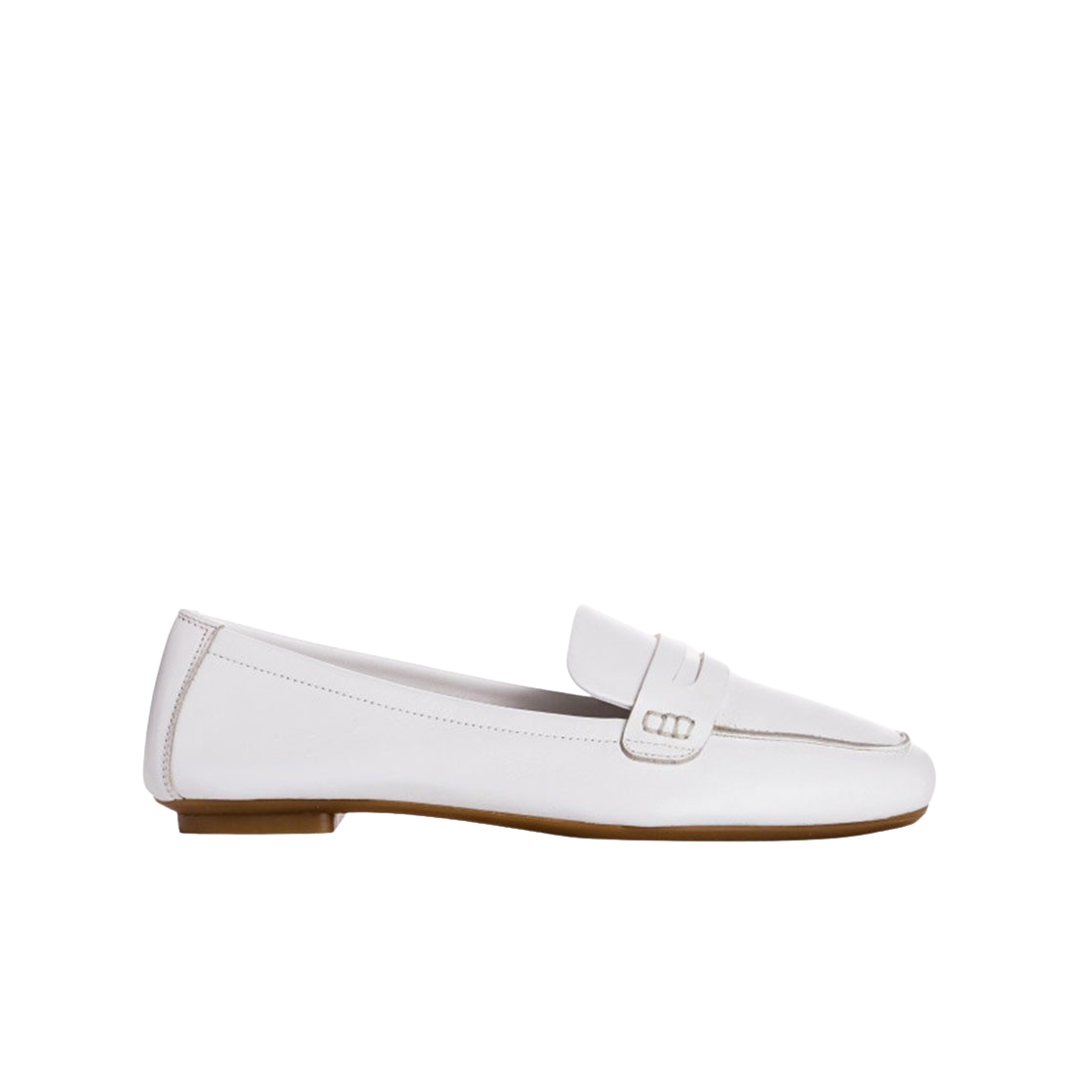 흐꺙 우먼 헤마 블랑 무광 가죽(Reqins Women Hema Blanc Cuir) - 1