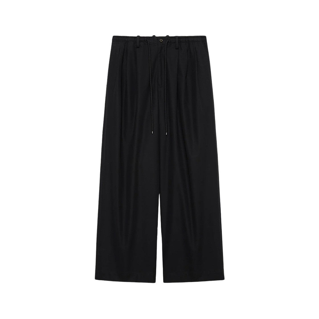 마카웨어 트리플 플리츠 이지 트라우저 블랙 - 24FW(Markaware Triple Pleated Easy Trousers Black - 24FW)