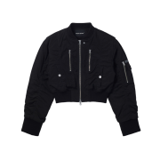 Vacant Archive Women Melly Padded Bomber Black
