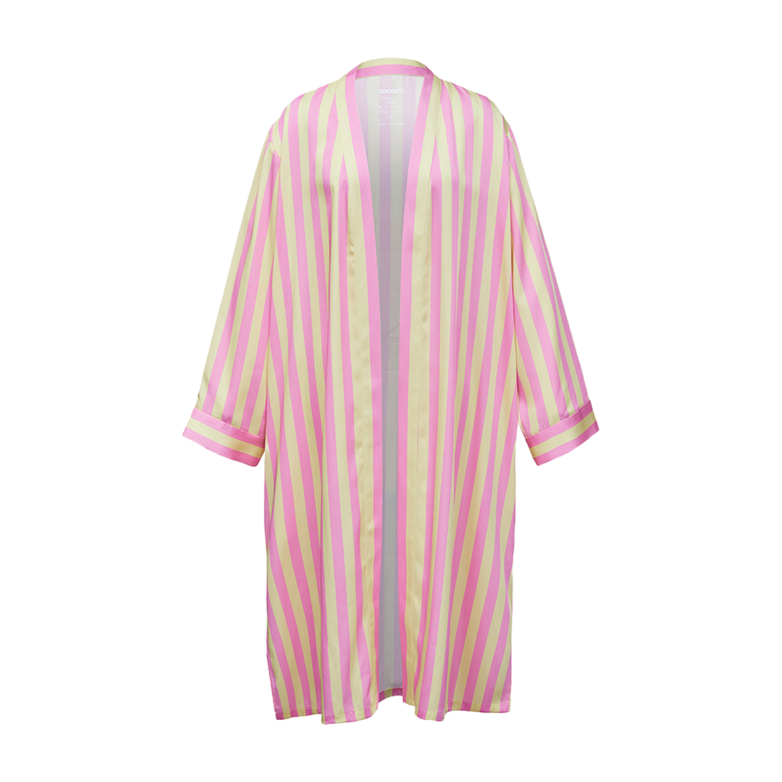 고고르르 와이드 파자마 로브 스트라이프