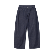 Millo Archive Reflect Curved Raw Pants Indigo Blue