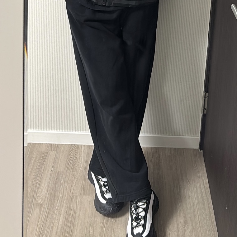 Nike x Comme des Garcons Homme Plus ACG Mountain Fly 2 Low Black White 착용 스타일
