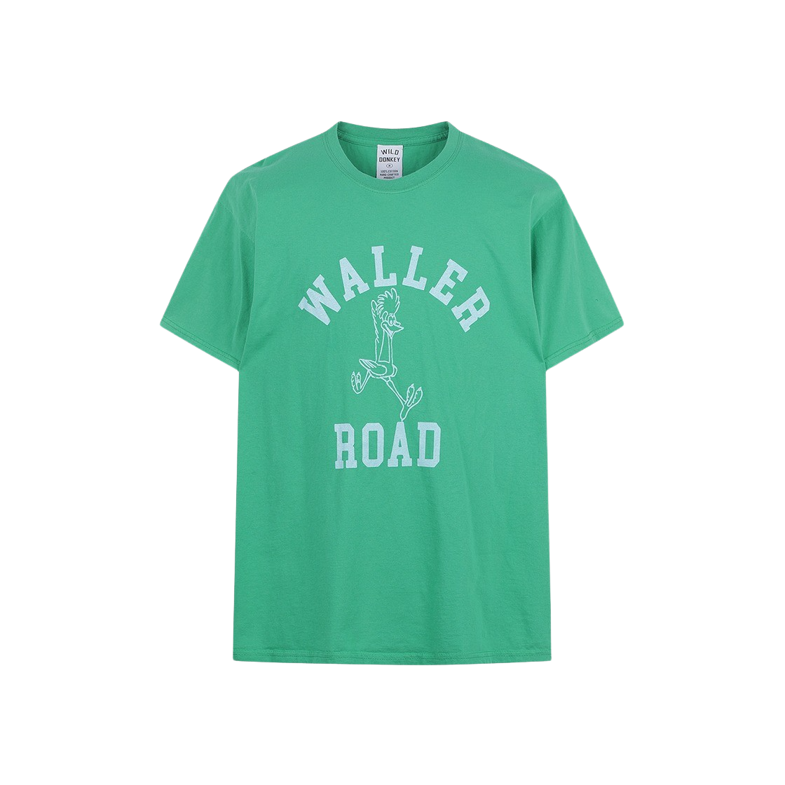 와일드 동키 월러 티셔츠 라이트 워시드 켈리 그린(Wild Donkey Waller T-Shirt Light Washed Kelly Green)