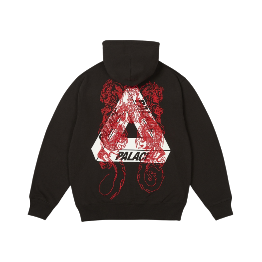 팔라스 조디악 트라이퍼그 후드 블랙 - 25SS | Palace | KREAM