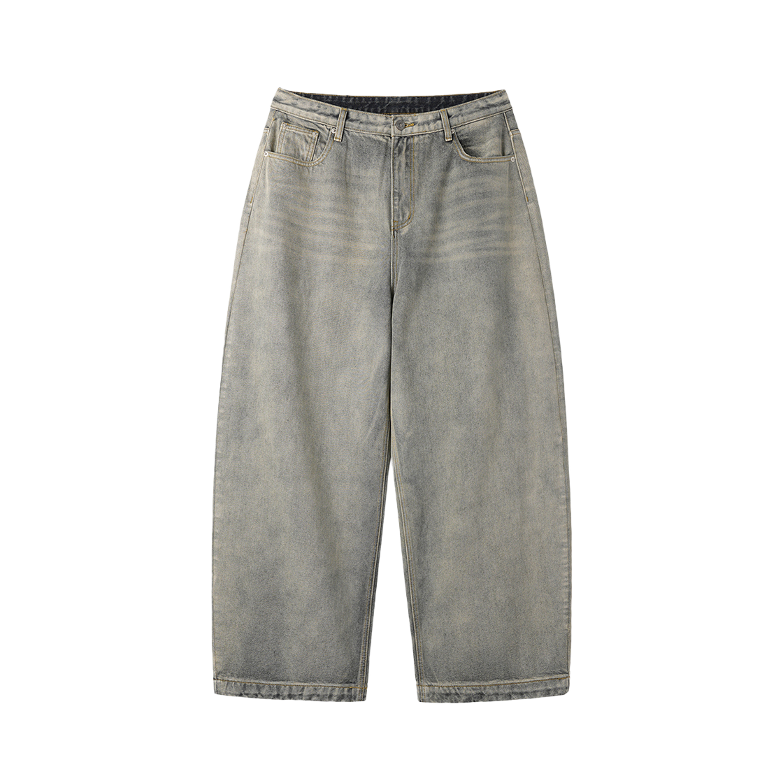 ★OY★WIDE VOLUME PANTS - DUST INDIGO★正規品/韓国直送料込 오와이 와이드 볼륨 팬츠 더스트 인디고 | OY | KREAM