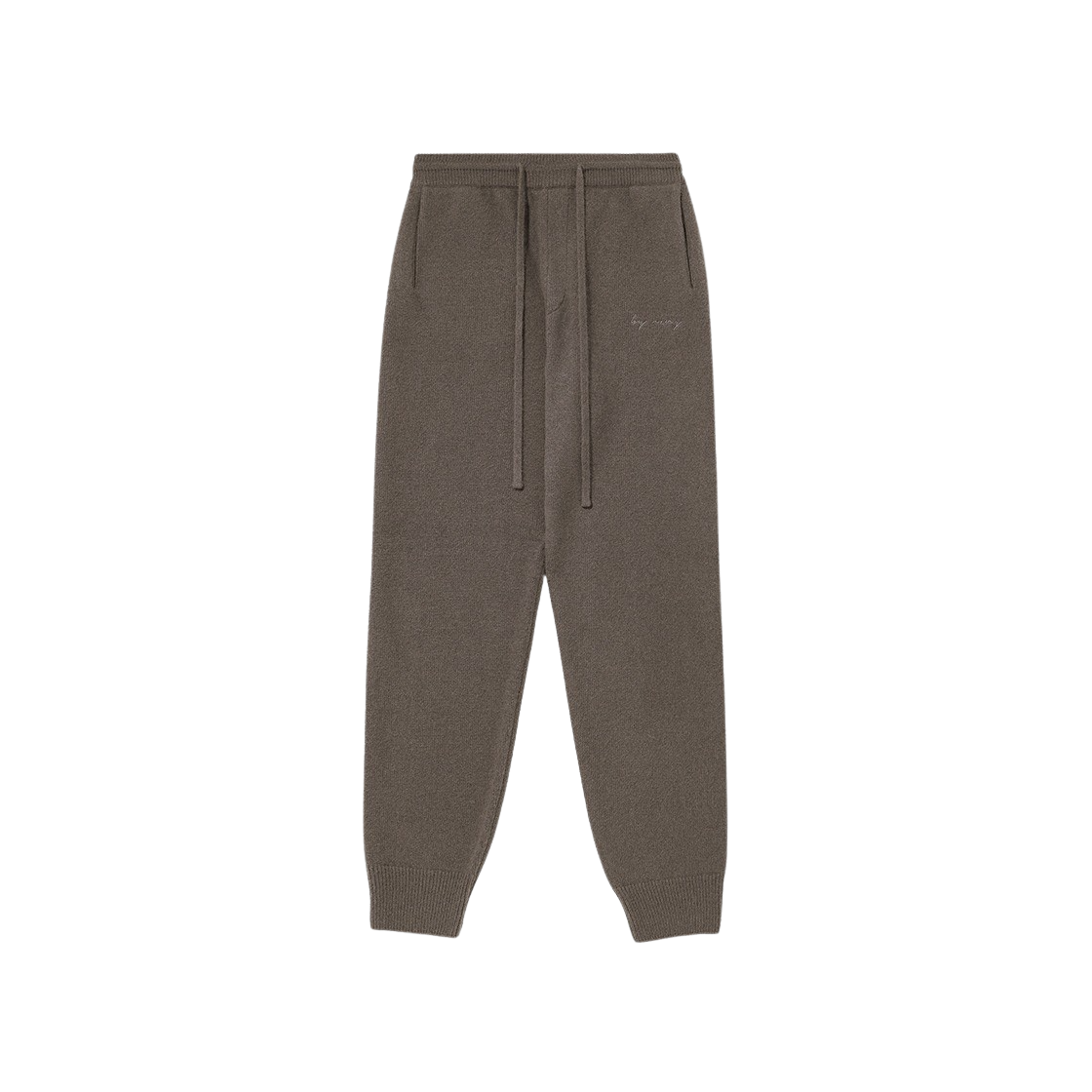 BR023NTP0001C04 BY RANG Wool Blend Track Pants Steel