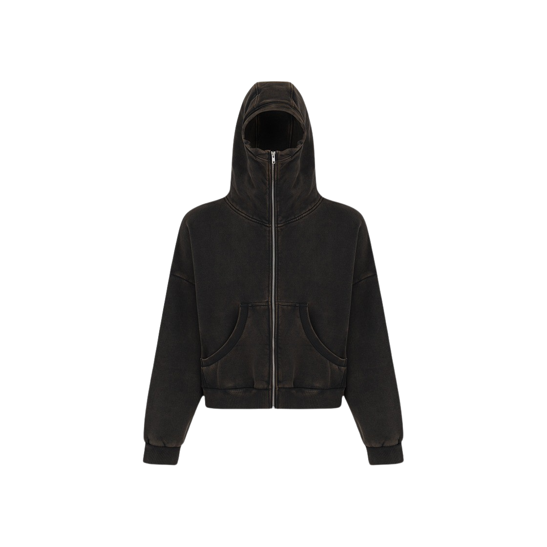 엔타이어스튜디오 풀 집 워시드 블랙 - 24FW(Entire Studios Full Zip Washed Black - 24FW)