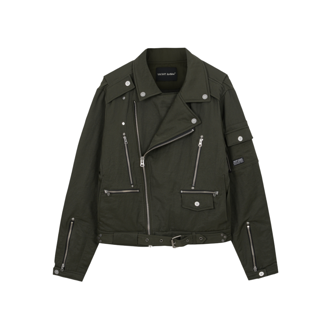 베이컨트 아카이브 루크 라이더 패디드 자켓 카키(Vacant Archive Luke Rider Padded Jacket Khaki)