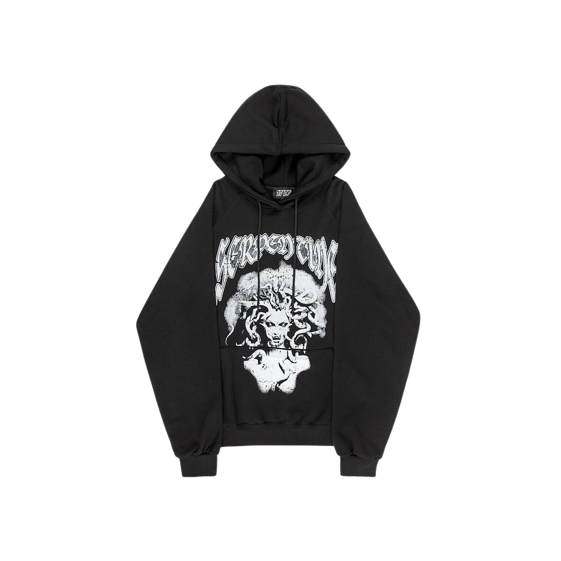 ●SUNDAYOFFCLUB● The Restrained Hunger Shirt Layered Hoodie SUNDAYOFFCLUB]The Restrained Hunger Shirt Layered Hoodie