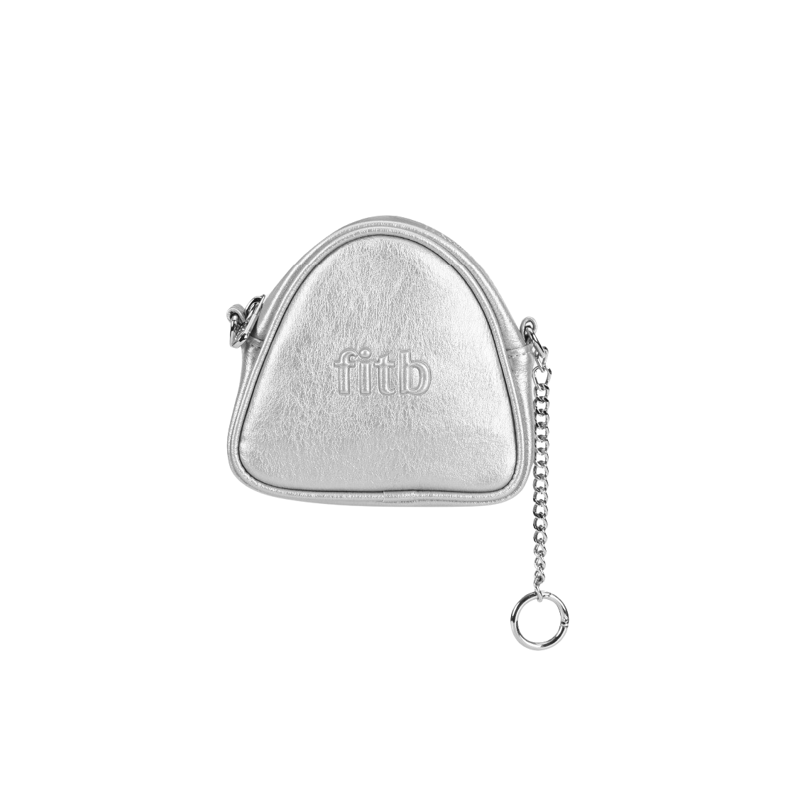 필인더블랭크 크링클 오니기리 코인백 실버 | FILLINTHEBLANK | KREAM Fillintheblank Crinkle Onigiri Coin Bag Silver