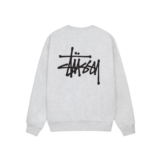 스투시 5 스포츠 크루 애쉬 헤더 | Stussy | KREAM
