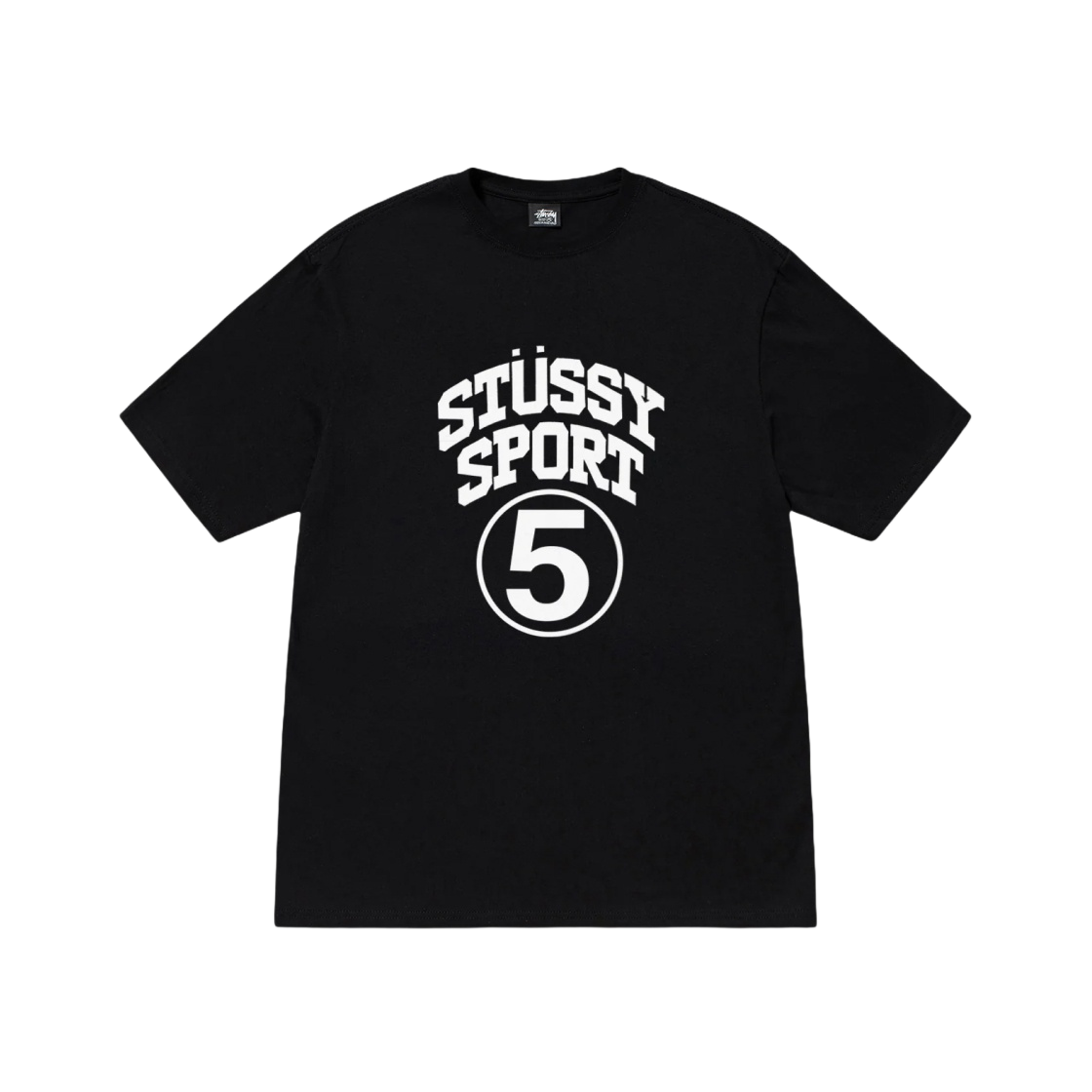 스투시 5 스포츠 티셔츠 블랙 | Stussy | KREAM