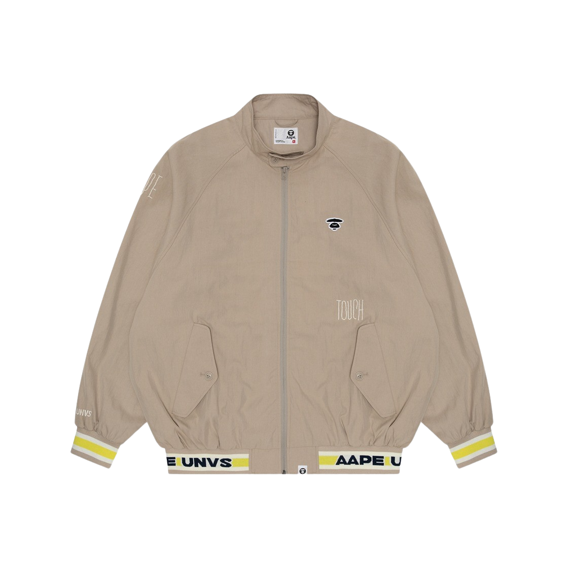에이프 라이트 웨이트 자켓 베이지 그레이(AAPE Light Weight Jacket Beige Grey)