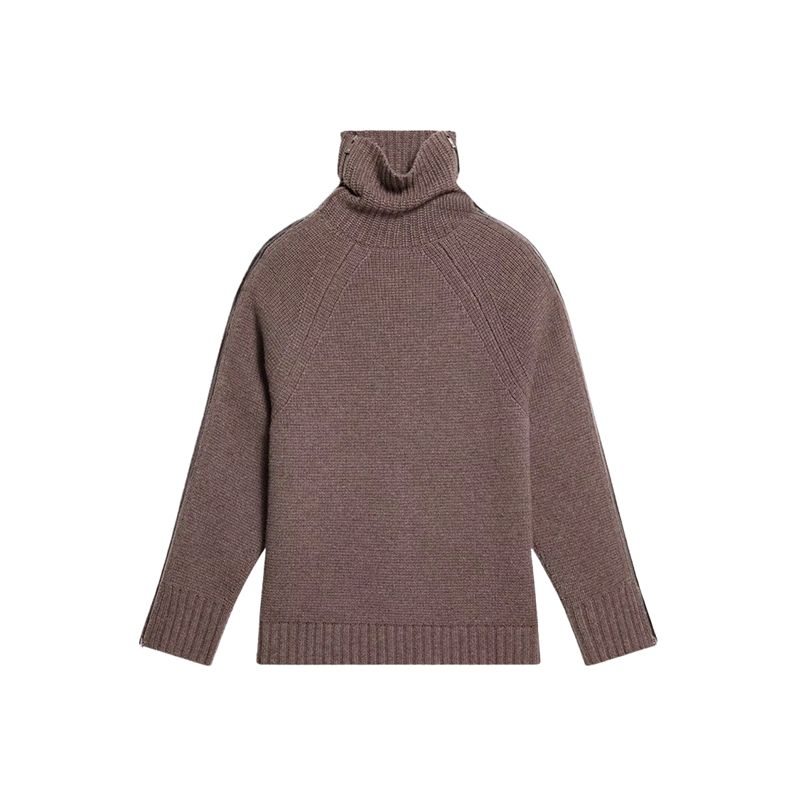 헬무트 랭 수트케이스 터틀넥 토프 멜란지 - 24FW(Helmut Lang Suitcase Turtleneck Taupe Melange - 24FW)