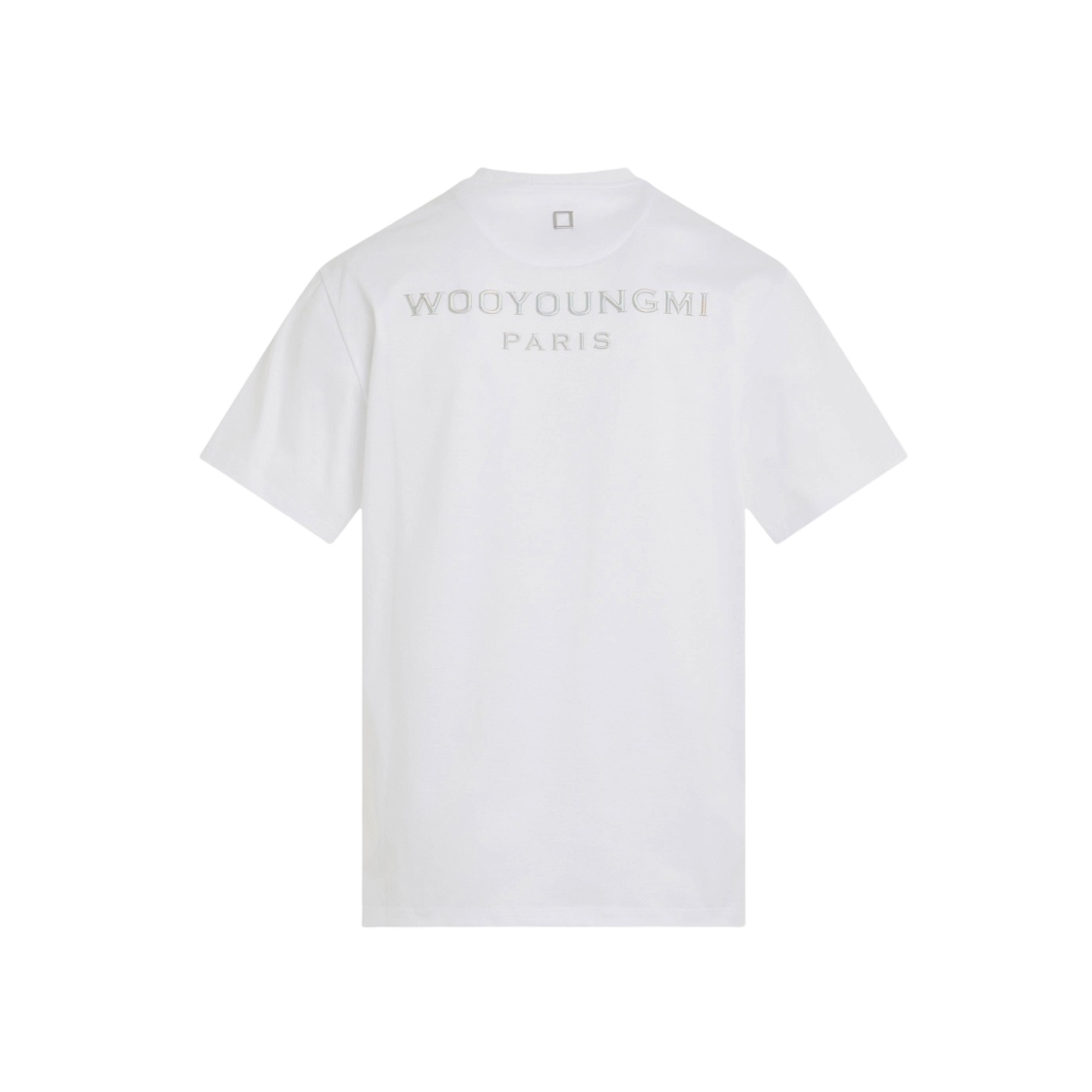 【Wooyoungmi】 正規品★ 3D Coral Back Logo T-Shirt White White 3D Coral Back Logo T-Shirt - WOOYOUNGMI