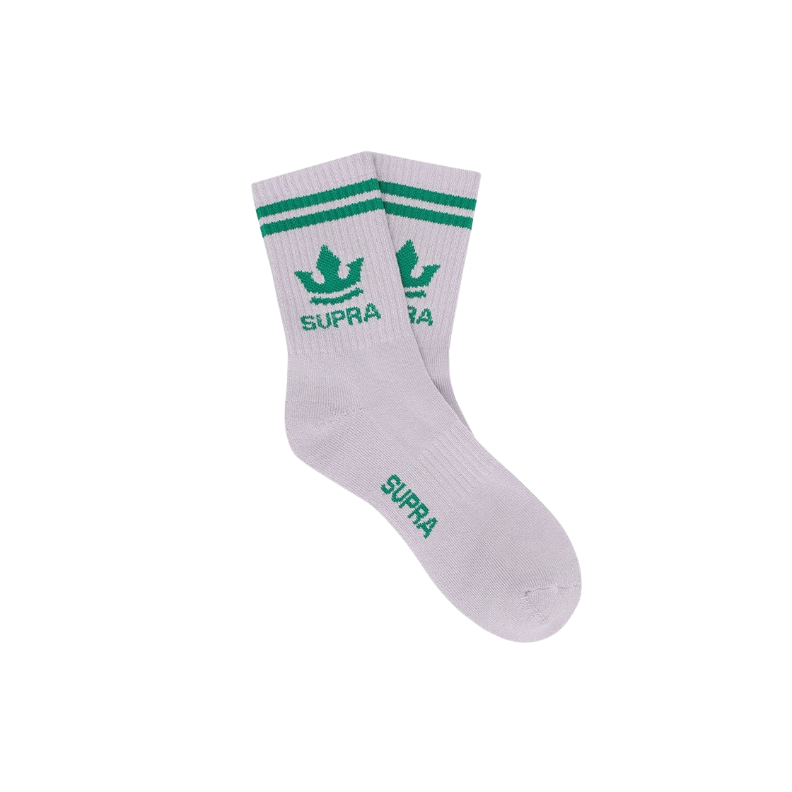 수프라 메리노 울 중목 양말 퍼플 | Supra | KREAM Supra Merino Wool Mid Socks Purple