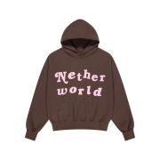 Netherworld Slow Horses Hoodie Brown Pink
