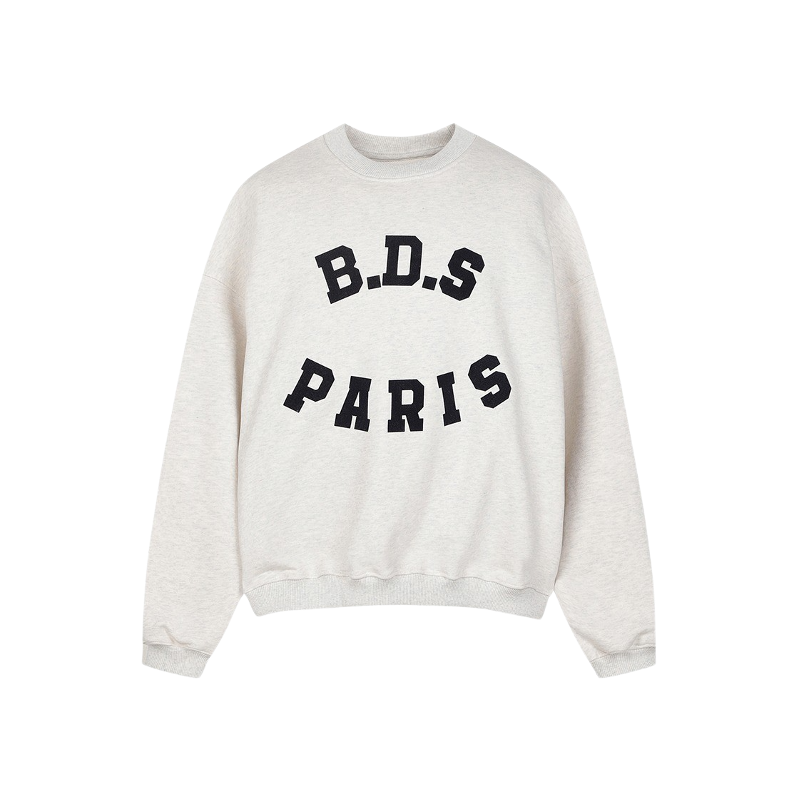 [KREAM 단독] 벌스데이수트 BDS 파리 스웨트 멜란지 오트밀([KREAM 단독] Birthdaysuit BDS Paris Sweat Melange Oatmeal)