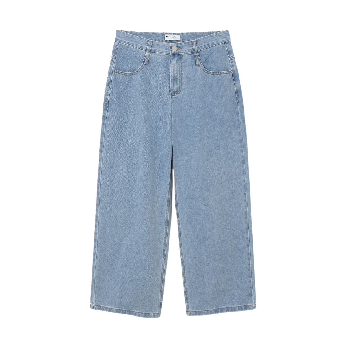 밀로 아카이브 스탠다드 핏 데님 팬츠 라이트 블루(Millo Archive Standard Fit Denim Pants Light Blue)
