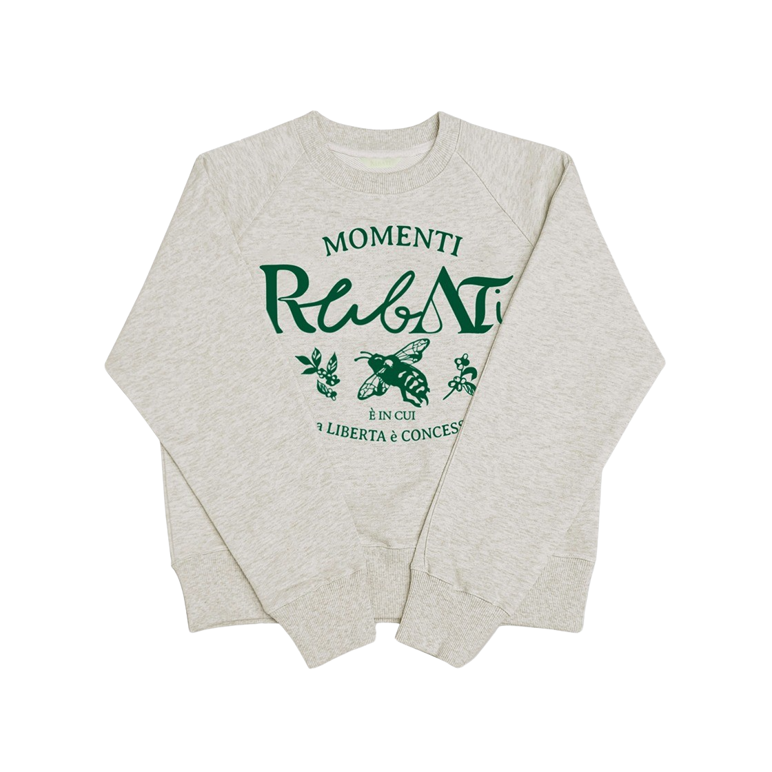 23SS1STSWEATSHIRT18 Rubati Honeybee Sweatshirt Oatmeal