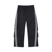 Millo Archive Wide Track Line Pants Black