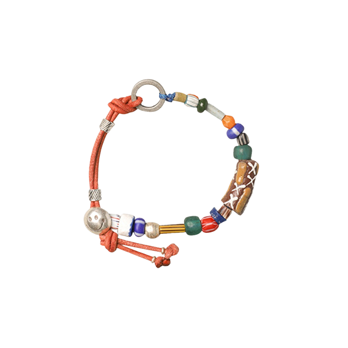 ●tow tow archive● Maui Leather Bracelet Brick TBH12CDTB003 MUSINSA | TOWTOW ARCHIVE Maui Leather Bracelet Deep Green