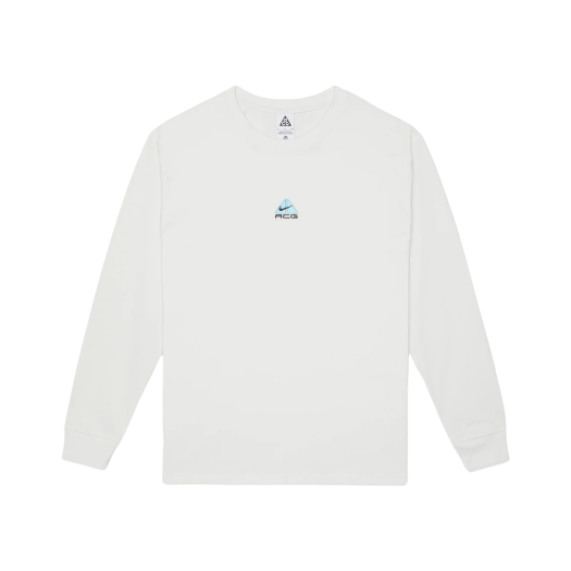 Nike ACG Lungs Long Sleeve T-Shirt Summit White Aquarius Blue - US/EU
