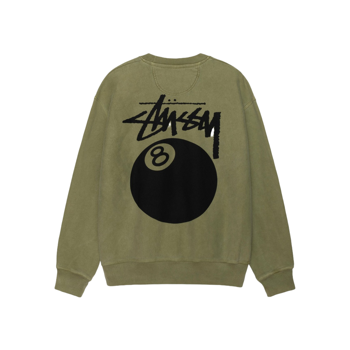 스투시 8볼 크루 피그먼트 다이드 네이비 | Stussy | KREAM