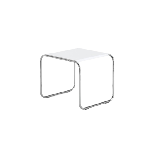50T1C F2 Knoll Laccio Side Table White