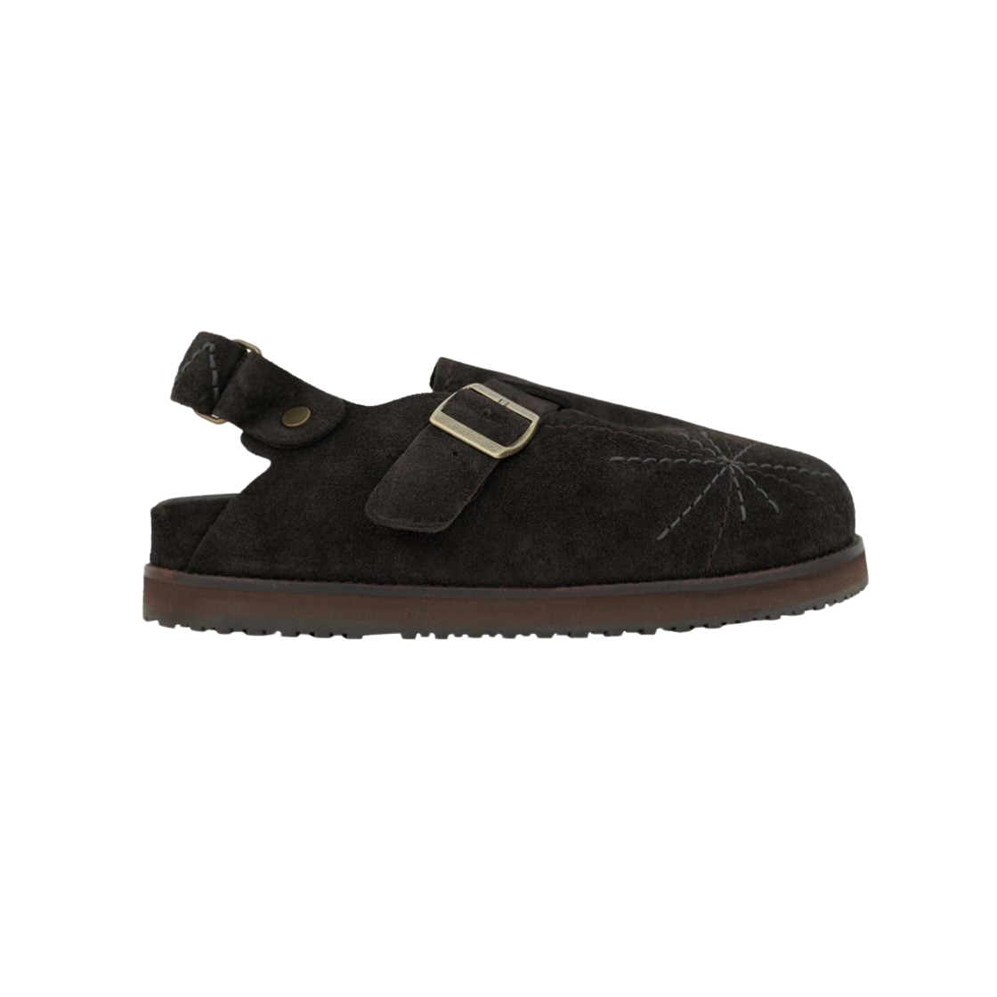 [프리오더] 폴리테루 슬라이더 슈즈 다크 브라운([프리오더] Polyteru Sliders Shoes Dark Brown)