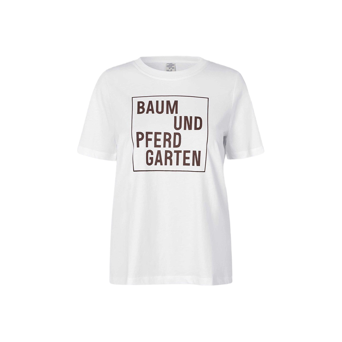 바움 운드 페르드가르텐 우먼 야오 마호가니 로고 박스 - 24FW(Baum Und Pferdgarten Women Jawo Mahogany Logo Box - 24FW)