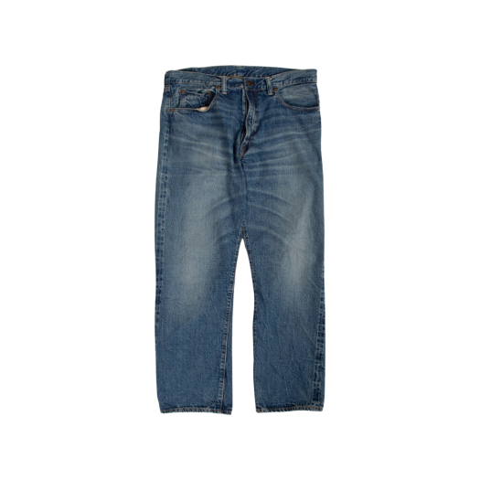 Warehouse & Co. Lot 2nd-Hand 1105 Pants Used Wash Medium Indigo