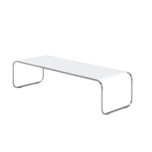 50T2C F2 Knoll Laccio Table White