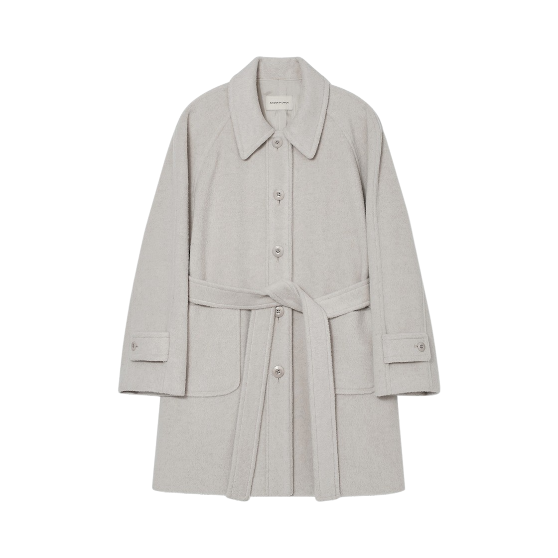 FW23OUT02SL Kindersalmon Women Linus Half Coat Shell - FW23