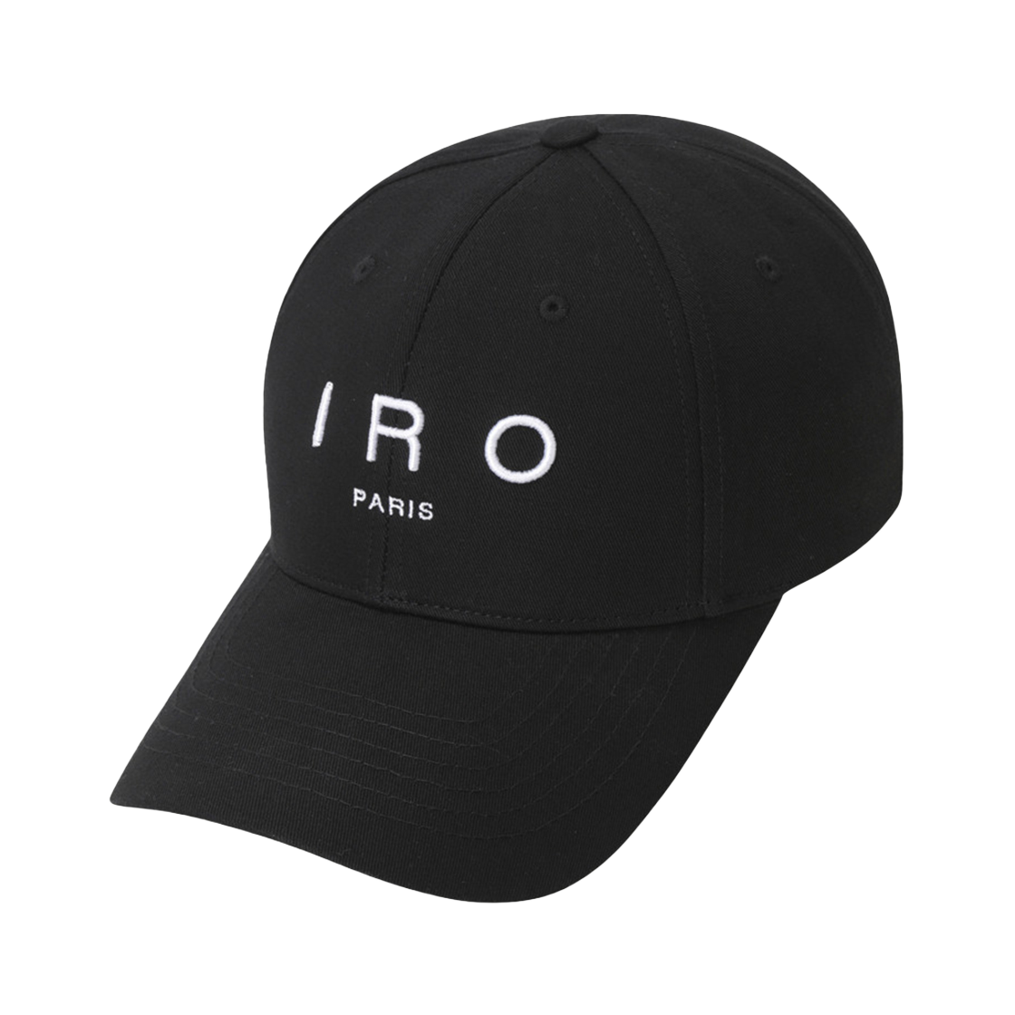 IXRAS25702BKX Iro Troyes Iro Logo Embroidery Washed Denim Ball Cap Blue - 대표 이미지 #1