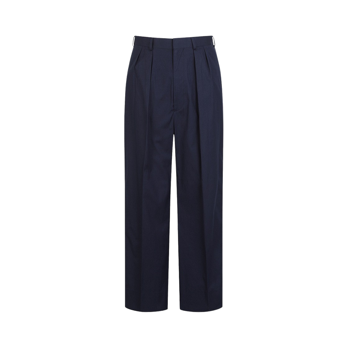 시오타 X J.프레스 2 플리츠 옥스포드 백 트라우저 네이비(Ciota × J.Press 2 Pleats Oxford Bags Trousers Navy)