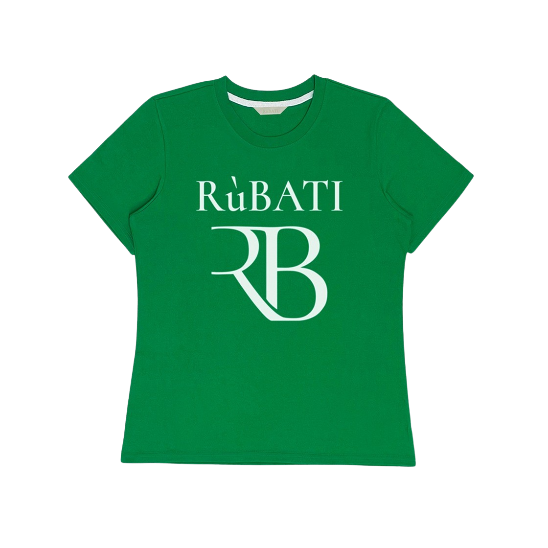 2023SS1STTSHIRT03 Rubati R.B Logo Tshirt Green