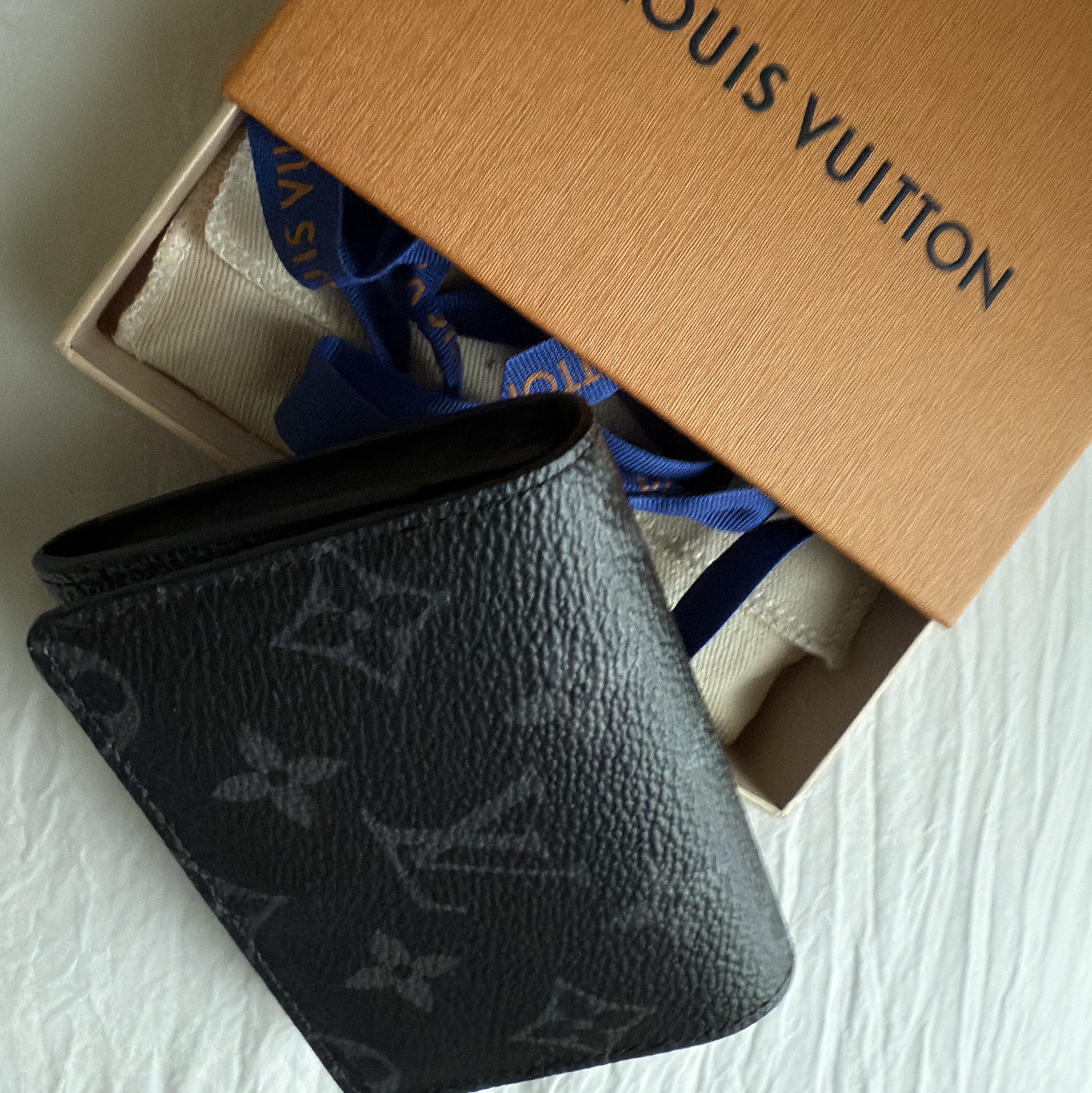 Louis Vuitton Envelope Business Card Holder Monogram 착용 스타일