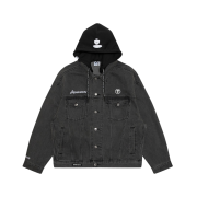 AAPE Now Light Weight Cotton Jacket Light Black