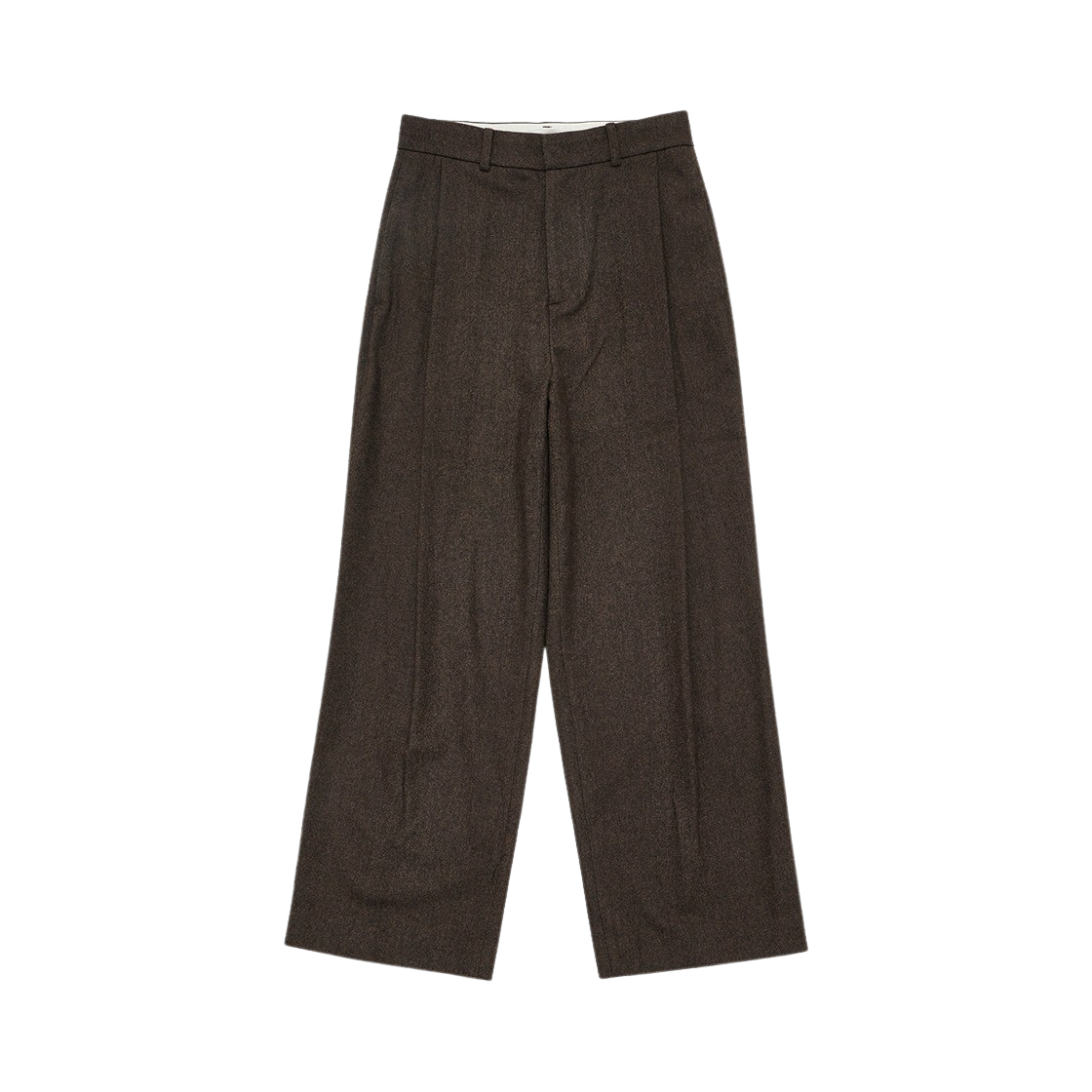 아모멘토 울 마틴 팬츠 브라운 - 24FW(Amomento Wool Martin Pants Brown - 24FW)